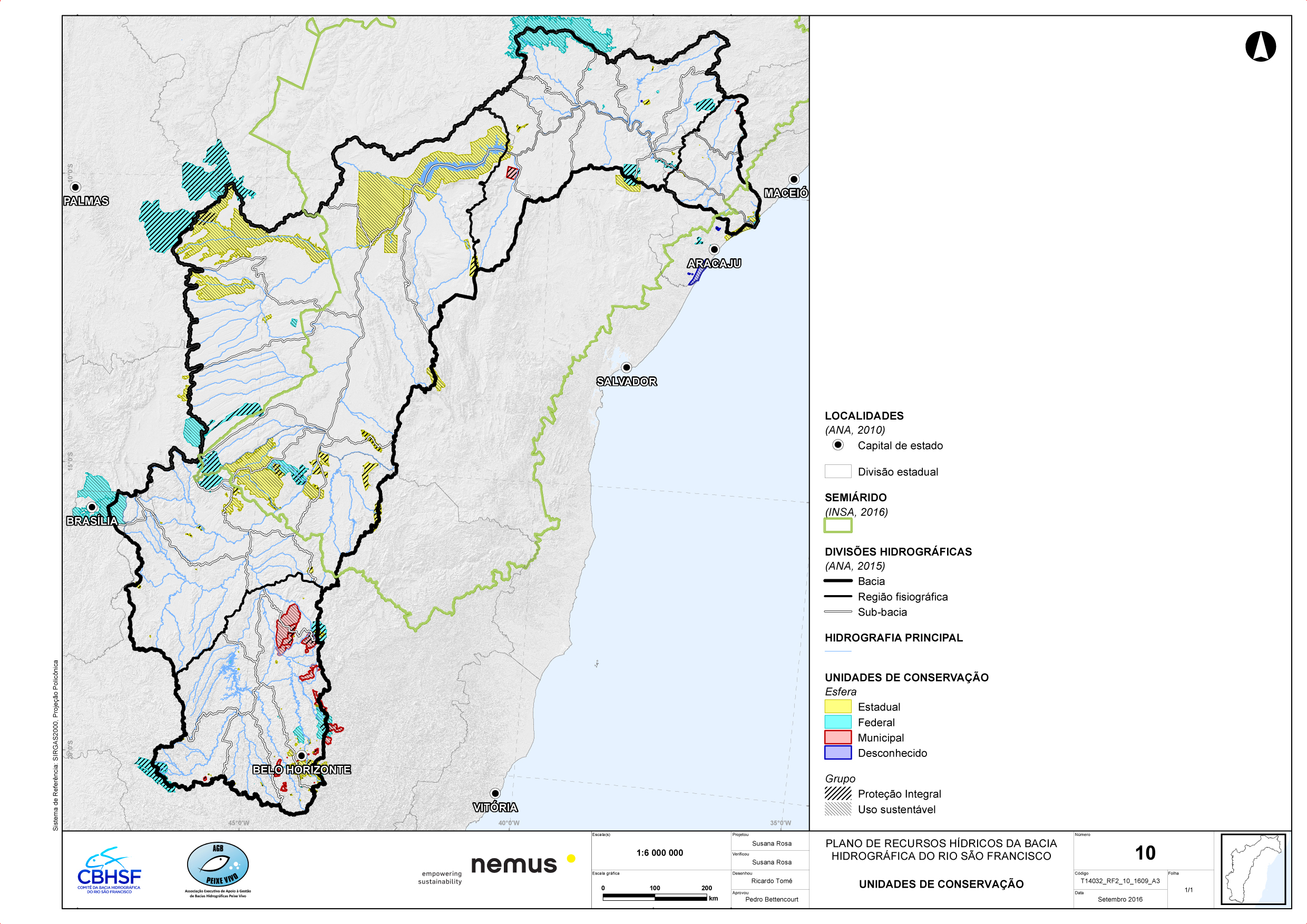 Mapa 10 do RF2 – Unidades de conservação