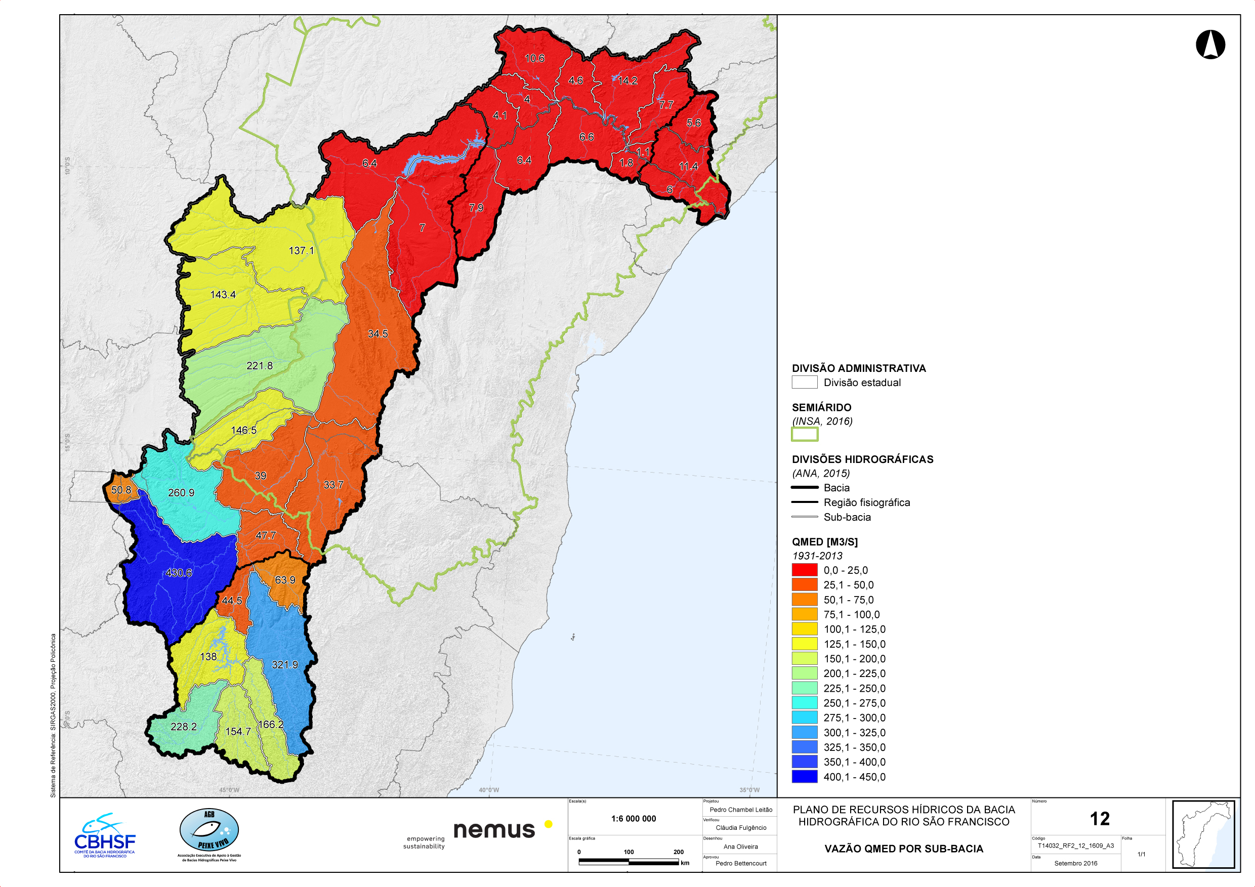 Mapa 15 do RF2 – Disponibilidades de águas subterrâneas
